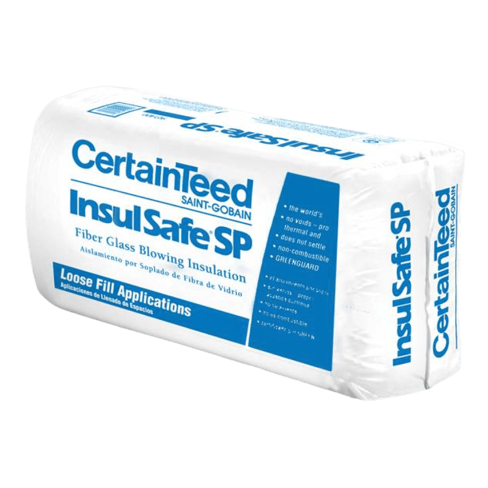 CertainTeed InsulSafe SP Premium Blowing Fiberglass Insulation Product for building Insulation Suppliers