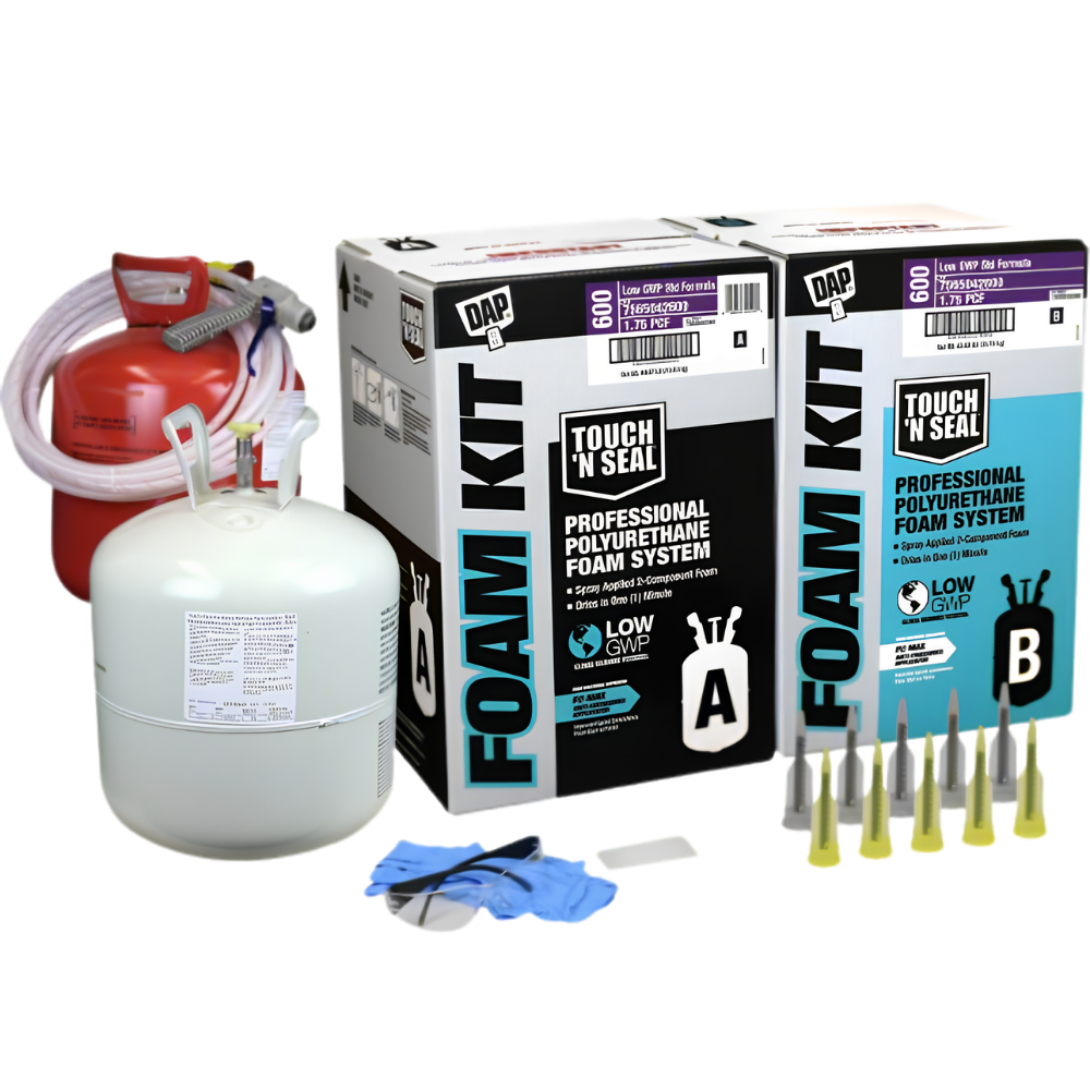 DAP Touch 'n Seal® 600 Low GWP 1.75 PCF FR Closed Cell Spray Foam Kit