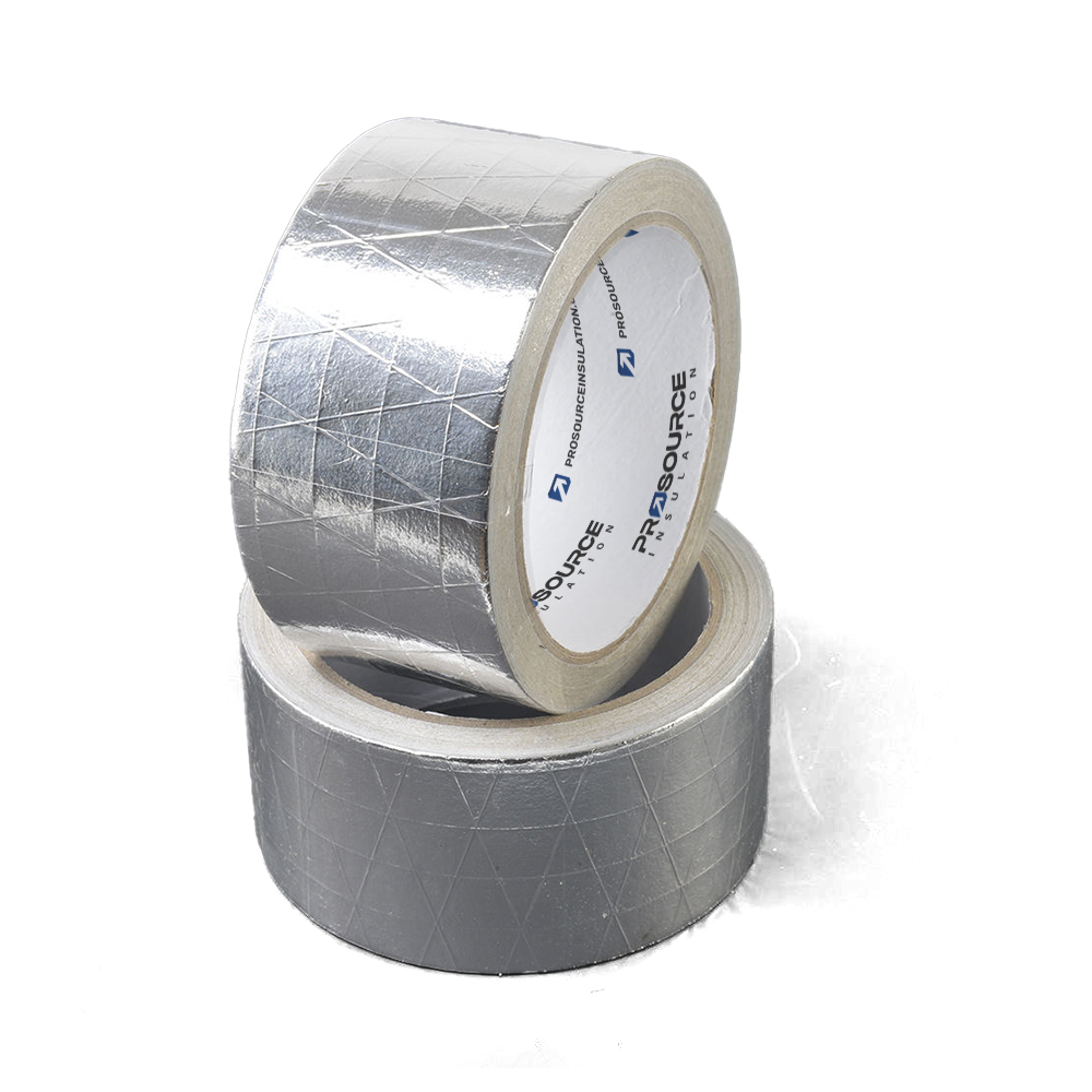 Prosource FSK (Foil-Scrim-Kraft) Silver Insulation Facing Tape | Prosource Insulation Prosource FSK (Foil-Scrim-Kraft) Silver Insulation Facing Tape