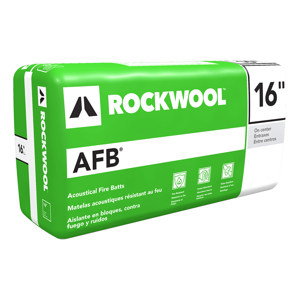 ROCKWOOL AFB Stone Wool Acoustical Fire Batt Insulation Product Supplier