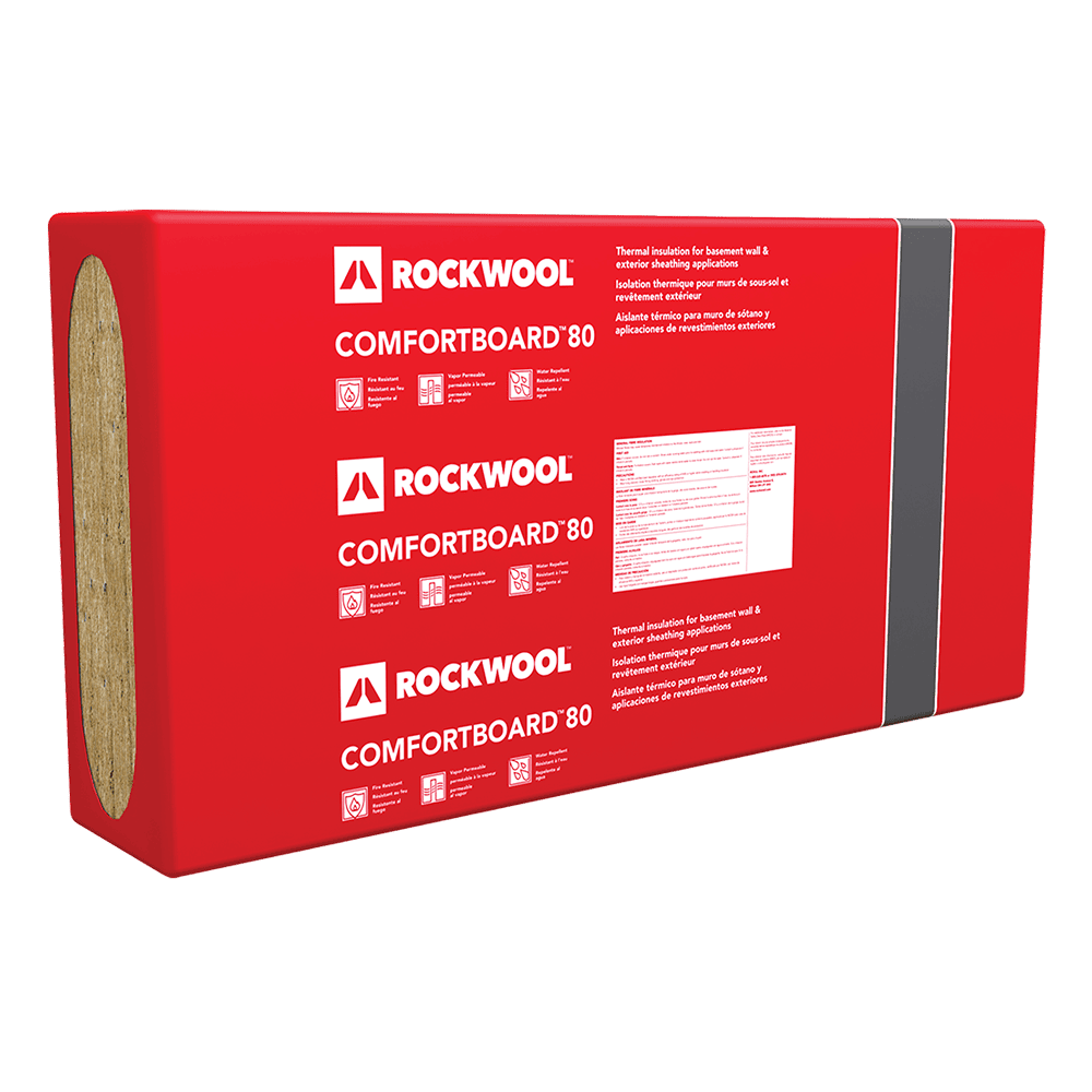 ROCKWOOL Comfortboard Rigid Stone Wool Board Insulation Product Supplier