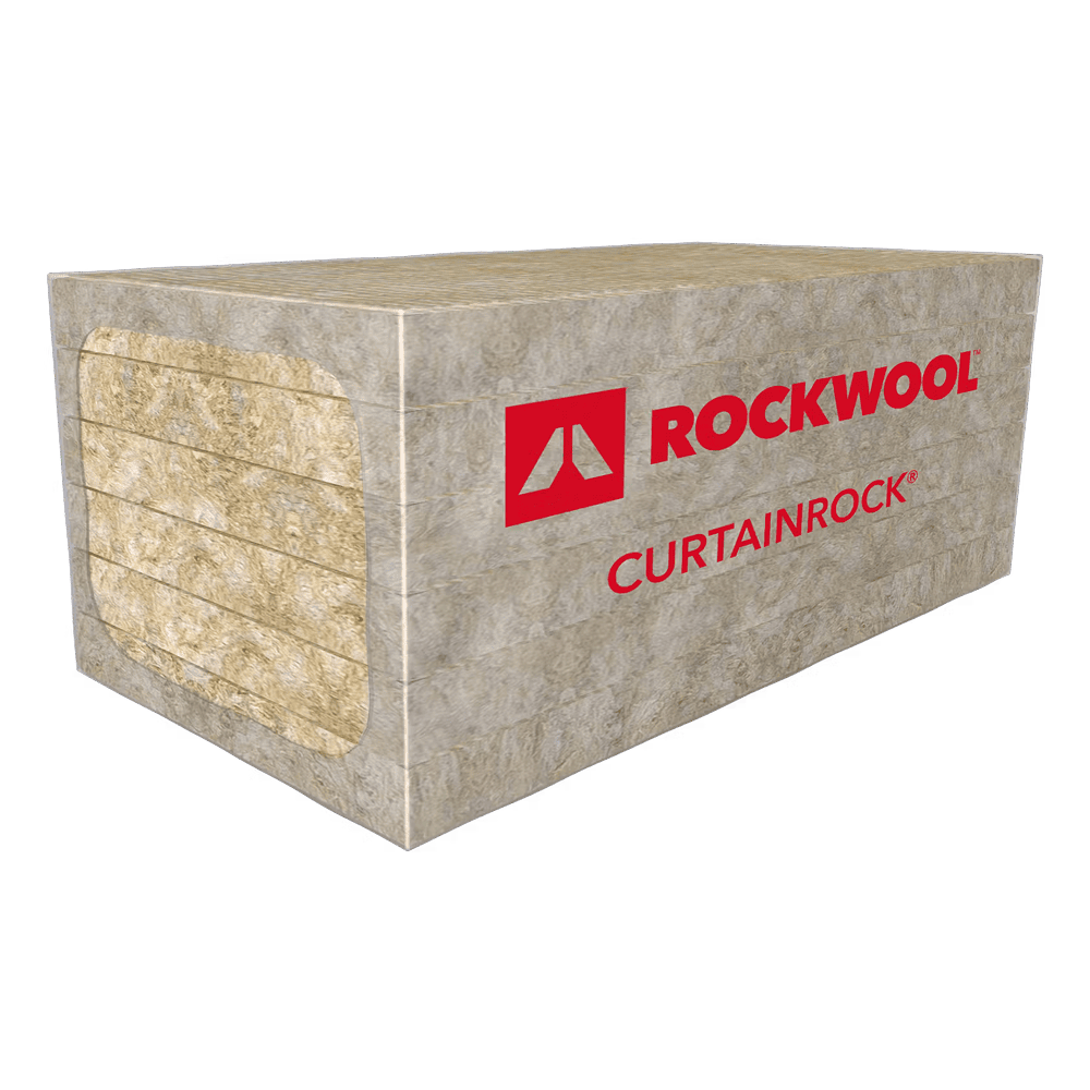 ROCKWOOL Curtainrock® Semi-Rigid Stone Wool Board Insulation